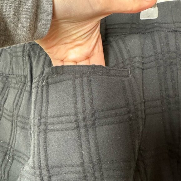 Anthropologie Essential Slim Leg Jacquard Trouser Size 2 Petite - Picture 7 of 8